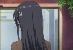 Mai Sakurajima Turning Around GIF