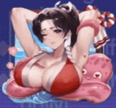 Mai Shiranui Octopus GIF