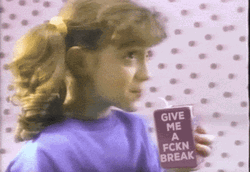 Maisie McDermott Taking Break While Drinking Milk GIF