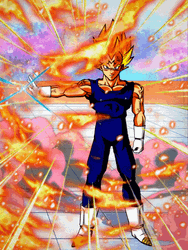 Majin Vegeta Power Hand GIF