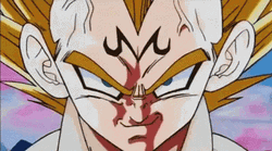 Majin Vegeta Wide Smile GIF