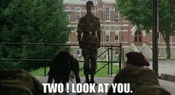 Major Benson Payne Push Up Look At You GIF