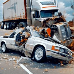 Major Car Crash Bring Out Car Explosion GIF