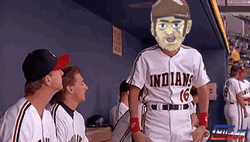 Major League Animated Head GIF