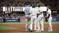 Major League Freddie Freeman Side Hug GIF