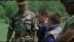 Major Payne Training Kids Intensely GIF