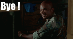Major Payne Waving Bye GIF