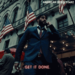Make It Happen Shadow Moon American Gods GIF
