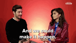 Make It Happen Troy Bolton And Zendaya GIF