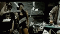 Make It Rain Dollar Bill GIF