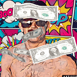 Make It Rain Money Comic Guy GIF