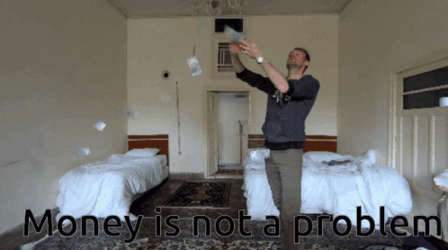 Make It Rain Money In The Room GIF