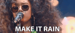 Make It Rain Singing Guitarist GIF