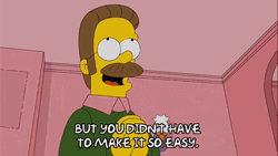 Make It So Ned Flanders Simpsons GIF