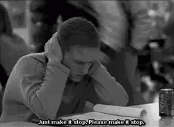 Make It Stop Now GIF