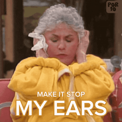 Make It Stop The Noise My Ears GIF