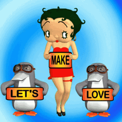 Make Love Betty Boop GIF