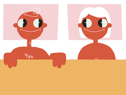 Make Love Cartoon Illustration GIF