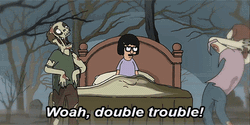 Make Love Tina Belcher Zombies GIF