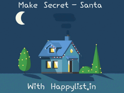 Make Secret Santa With Happy List GIF
