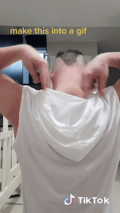Make This Into A GIF Man's Back GIF
