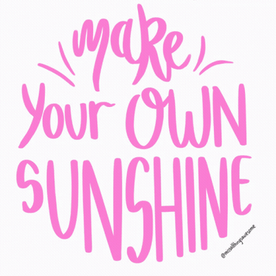 Make Your Own Sunshine Poster GIF