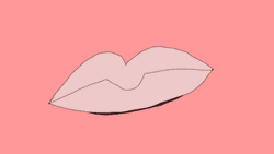 Makeup Lips Doodle Cartoon GIF