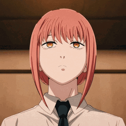 Makima Smiles Smoothly GIF