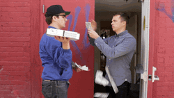 Making It Rain Food Deliveryman GIF