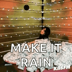 Making Money Make It Rain GIF