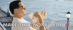 Making Money Make That Money Boo Leonardo Dicaprio GIF
