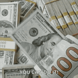 Making Money You Can Do It Hundred Dollar GIF