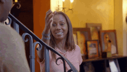 Making Pinky Promise In Stairs GIF