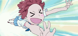 Mako Hugging Ryuko Matoi Funny GIF