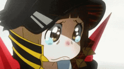 Mako Mankanshoku Animated Crying GIF