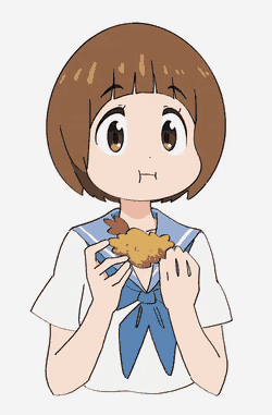 Mako Mankanshoku Eat GIF