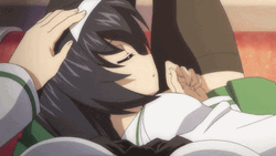 Mako Reizei Head Pat GIF