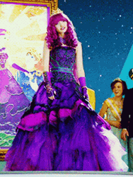Mal Descendants Curtsy GIF