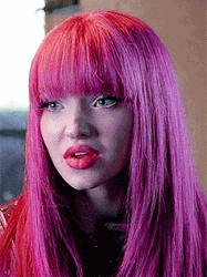 Mal Descendants Hair Bangs GIF