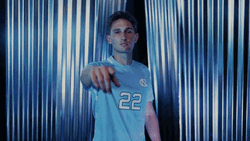 Male Player Jersey 22 Pointing GIF