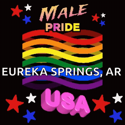 Male Pride Eureka Springs AR USA Poster GIF