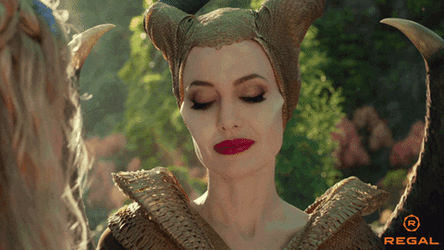 Maleficent Disagrees Too Bad GIF