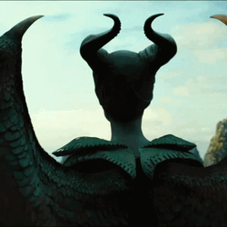 Maleficent Fierce Eyes Don't Ruin My Morning GIF