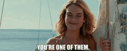 Mamma Mia Lily James Dismissive GIF