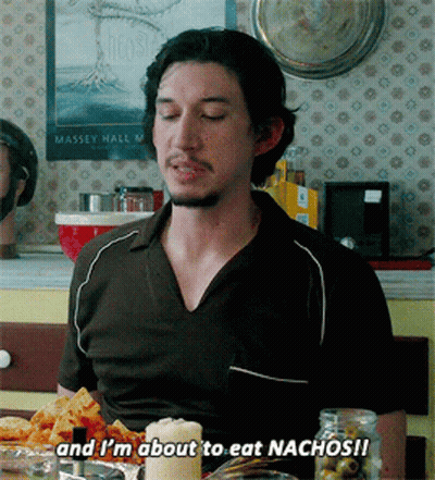 Man About To Eat Nachos GIF