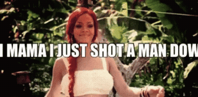 Man And Blue-Haired Woman Dancing GIF