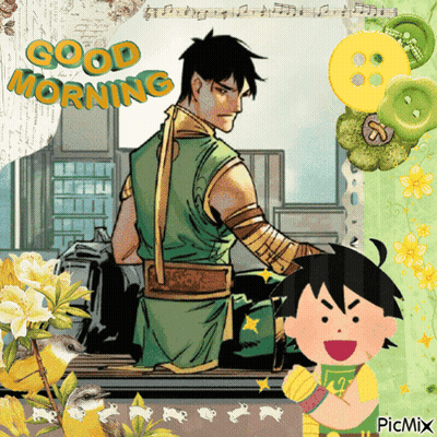 Man And Boy Good Morning GIF