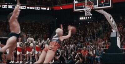 Man And Cat Playing Basketball TikTok GIF
