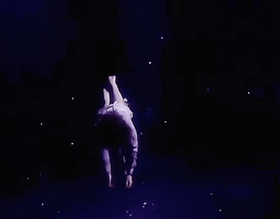 Man And Child In Pool GIF