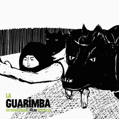 Man And Dog Black And White La Guarimba International Film Festival GIF